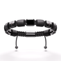 Onyx, Lava & Black Star Bracelet