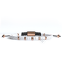 Howlite & Rose Gold Capri Bracelet