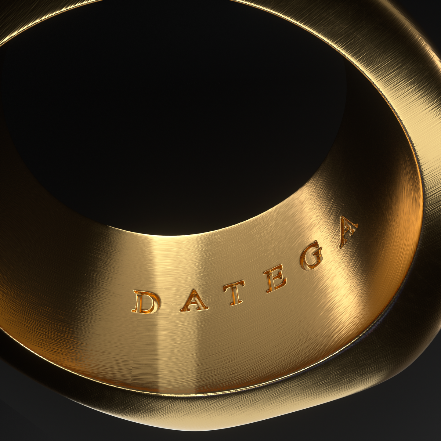 Yellow Gold & Tiger Eye Genesis Ring