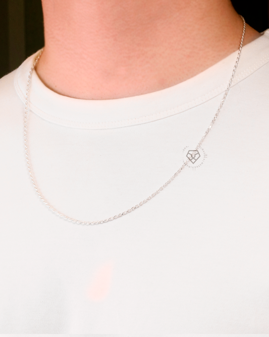 Twine Chain Silver - 3 mm