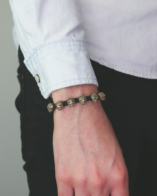 Yellow Gold Luxury Skulls