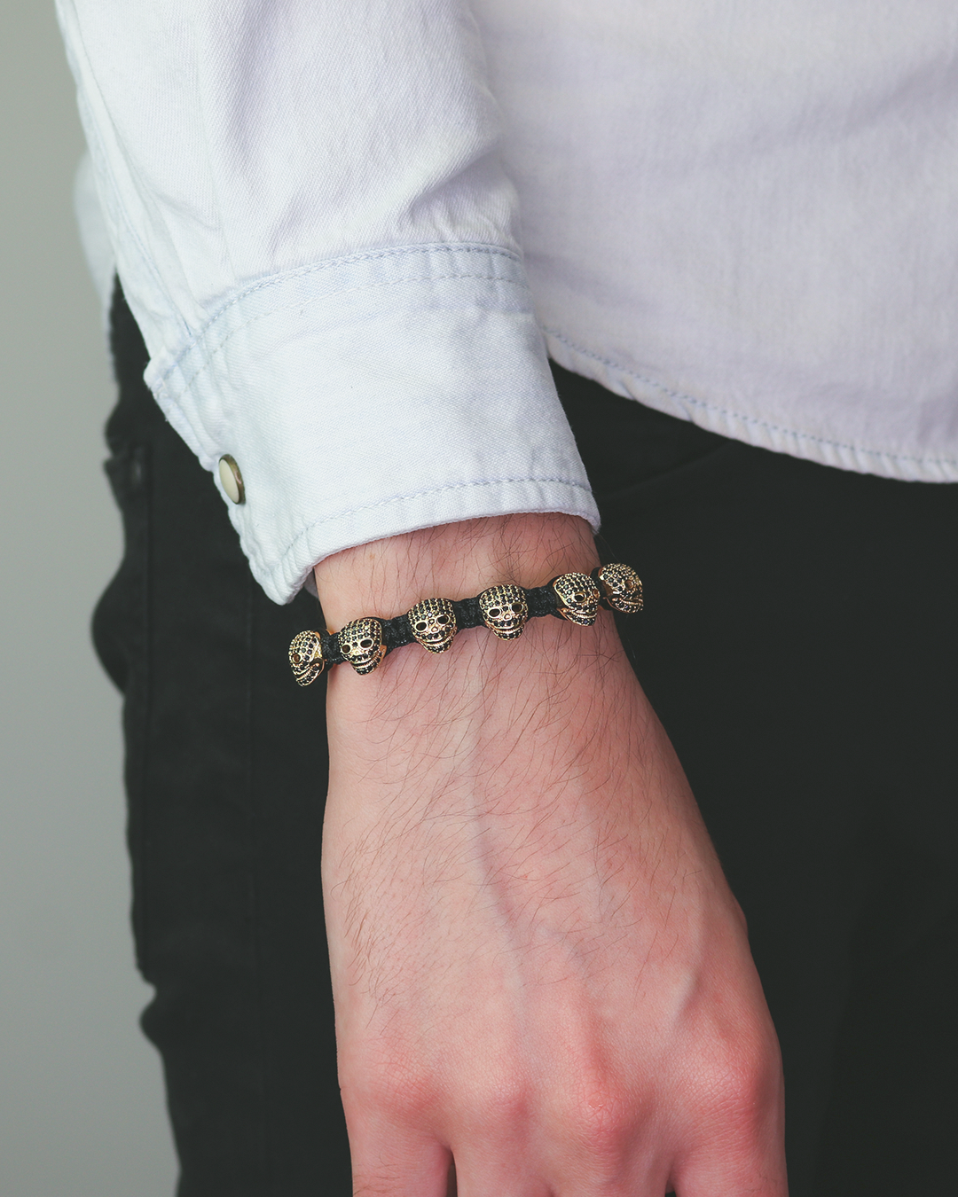 Yellow Gold Luxury Skulls