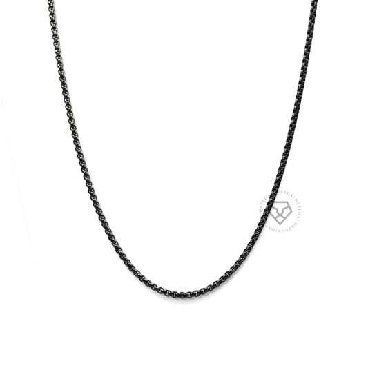 Clamp Chain Ruthenium - 3 mm