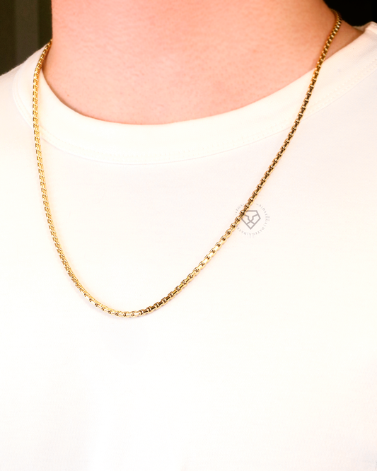 Solo Chain Yellow Gold - Tail