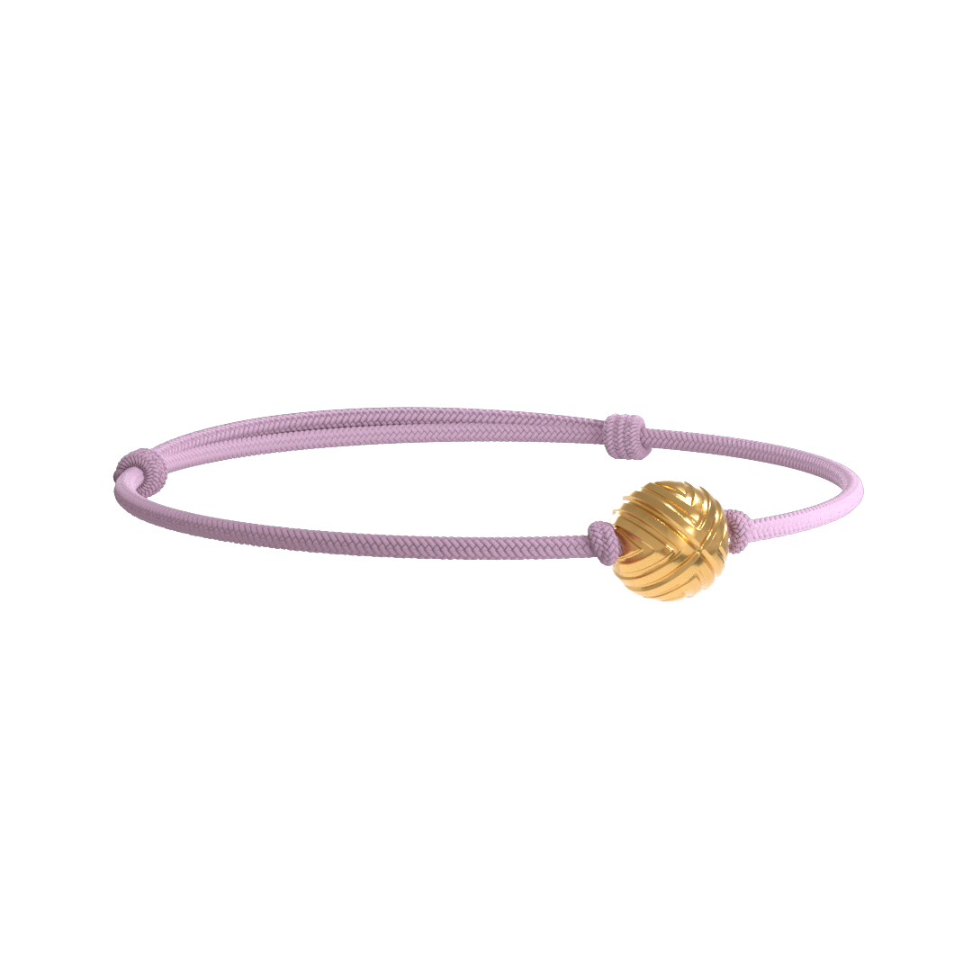 Solo EXXE Yellow Gold - Lilac Rope