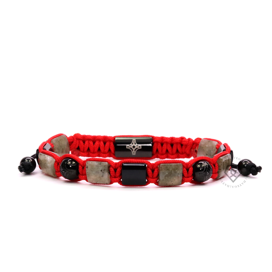 Square Onyx, Labradorite & Insignia