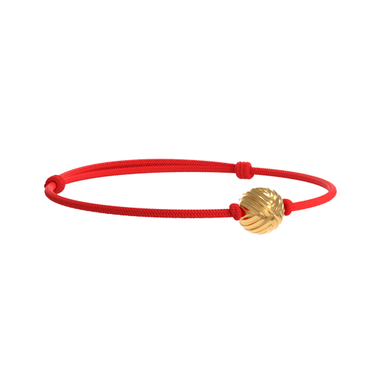 Solo EXXE Yellow  Gold - Red Rope