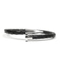 Nail White Gold Black Python