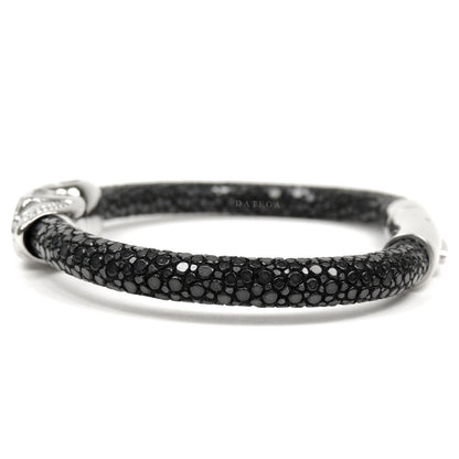 Twinskull White Gold Black Stingray