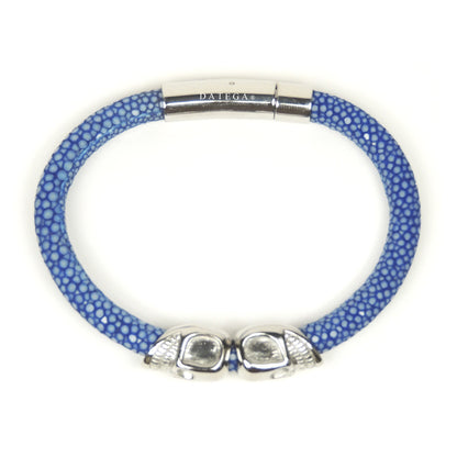 Twinskull White Gold Blue Stingray