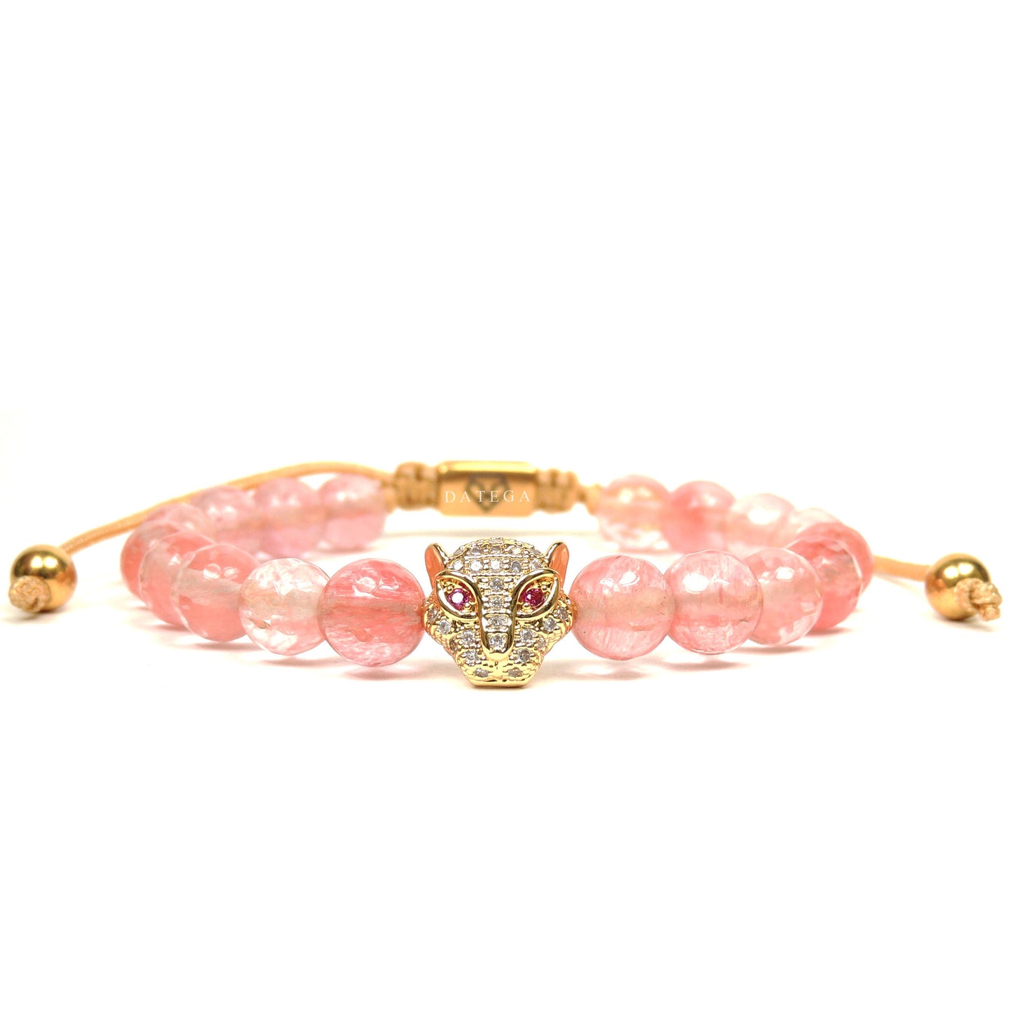 Cz Jaguar & Cherry Quartz