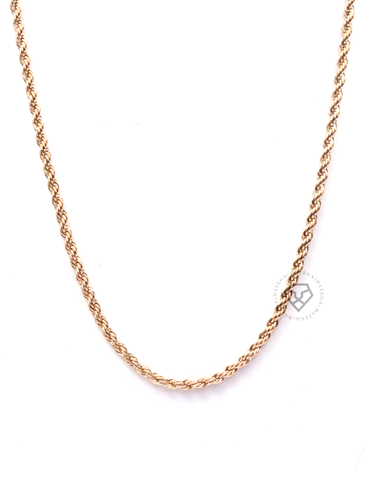 Twine Chain Rose Gold - 3 mm