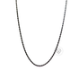Twine Chain Ruthenium - 3 mm
