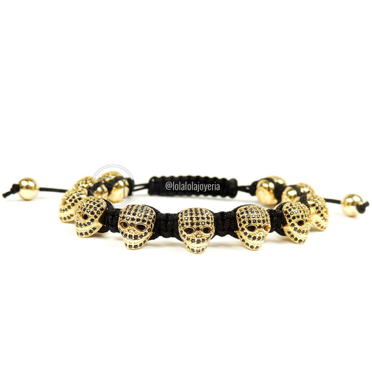 Yellow Gold Luxury Skulls