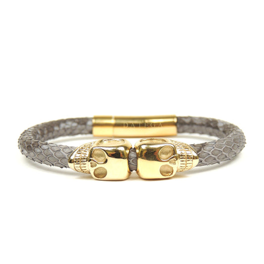 Twinskull Yellow Gold Gray Python