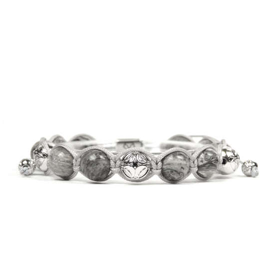 Gray Jasper Shamballa