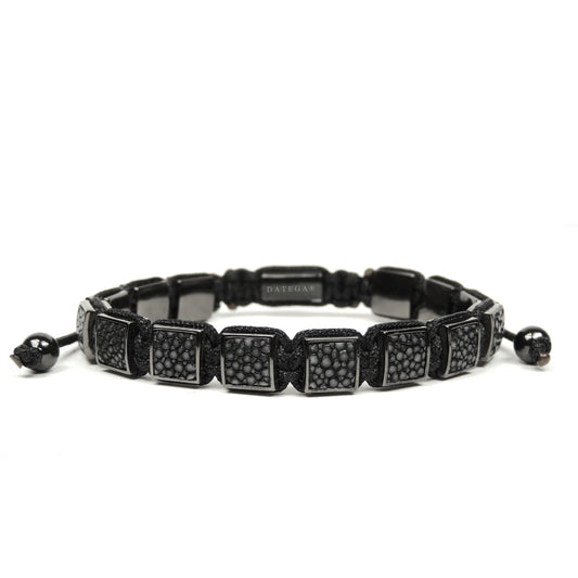 Square Ruthenium Black Stingray