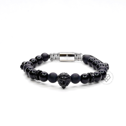 Lion Ruthenium, Rings & Onyx