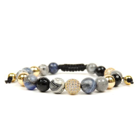 Sodalite & Gray Jasper