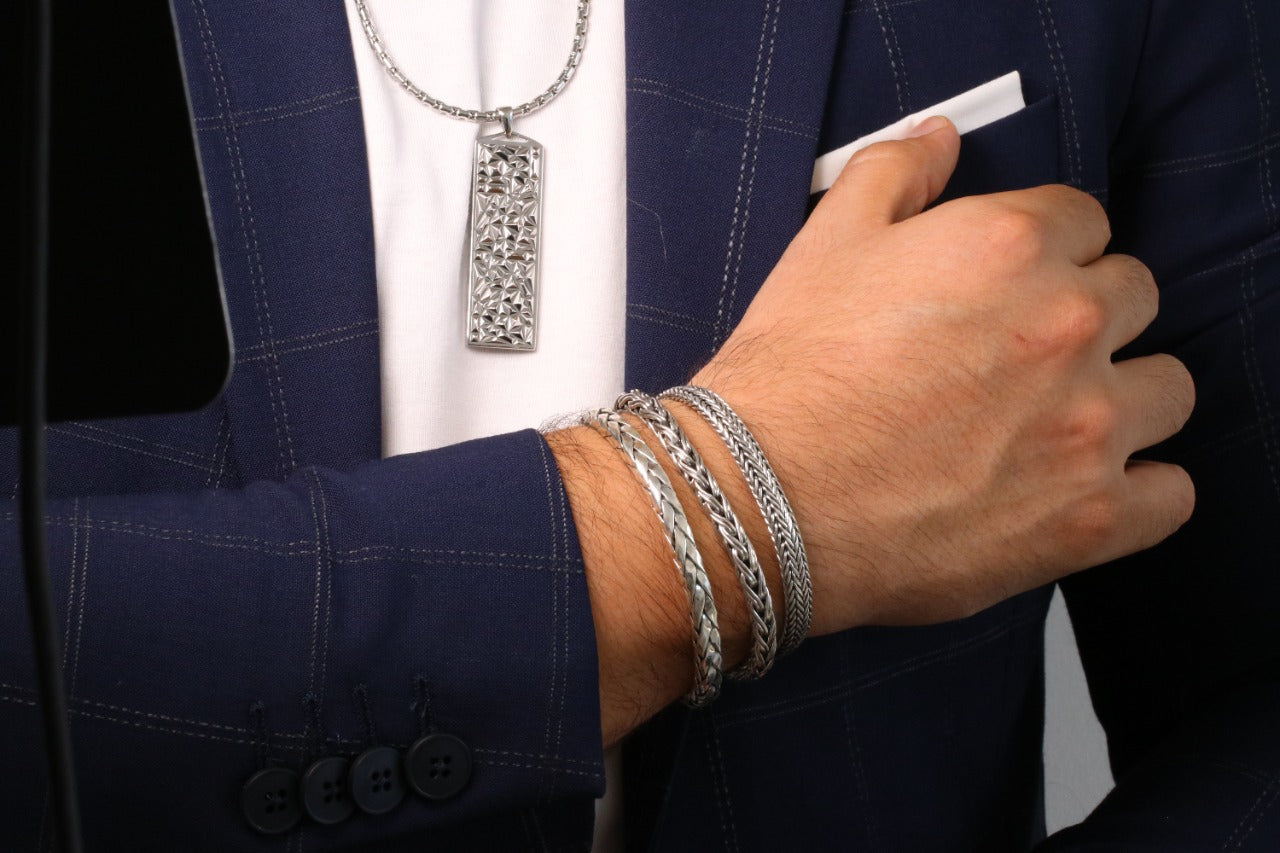 Billionaire Silver Necklace