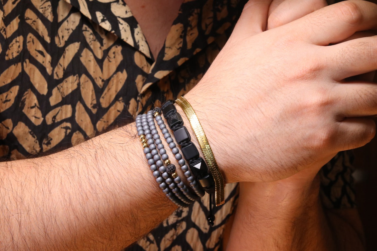 Flat Wheat Chain Bracelet