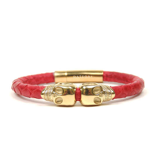 Twinskull Yellow Gold Red Python