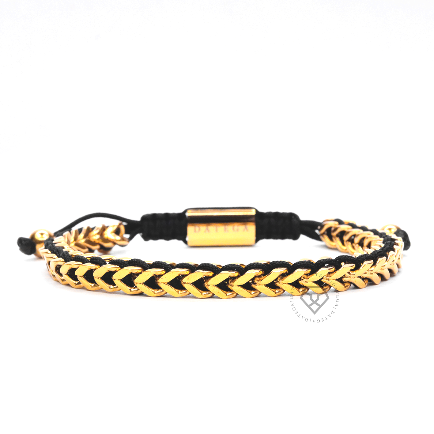 Spiked Yellow Gold & Black