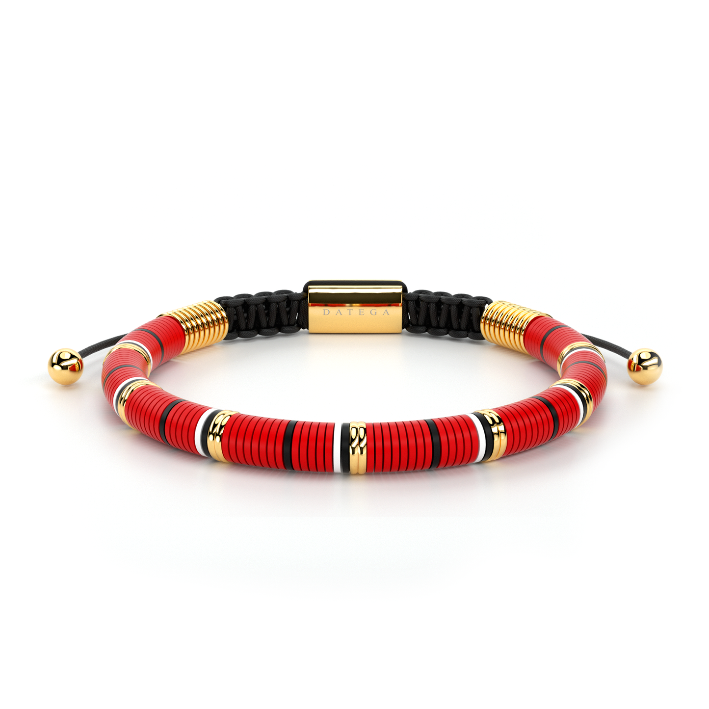 Havana Red & Yellow Gold Bracelet