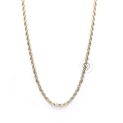 Twine Chain Yellow Gold - 3 mm
