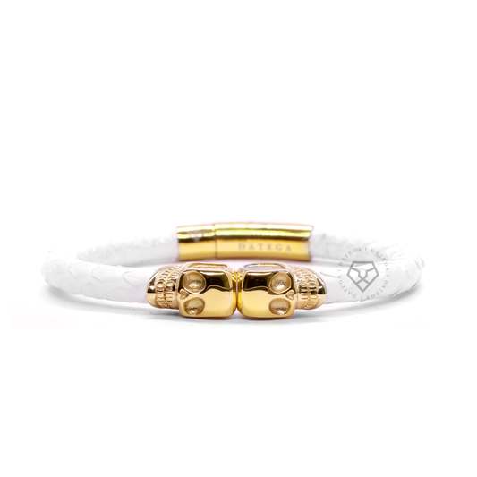 Twinskull Yellow Gold White Python