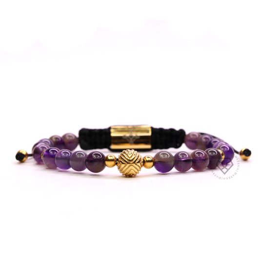 EXXE Sphere Yellow Gold & Amethyst
