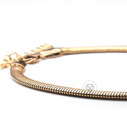 Flat Snake Chain Bracelet