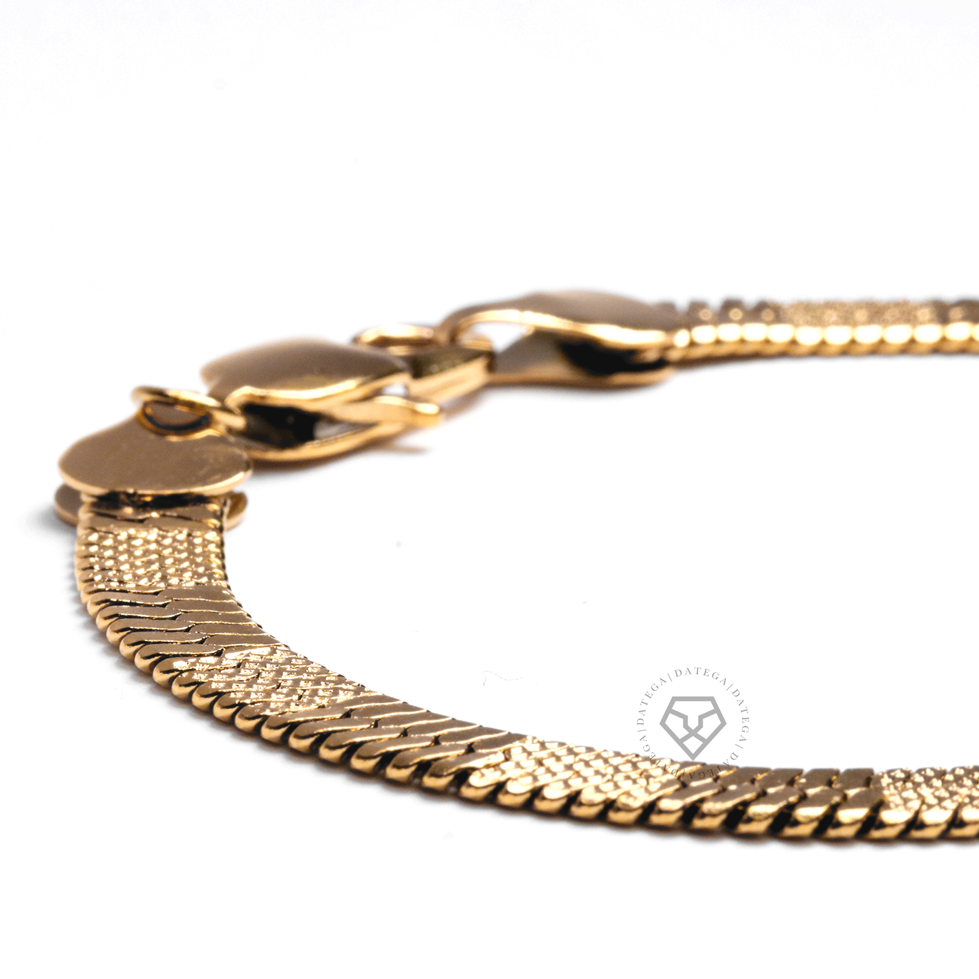 Flat Wheat Chain Bracelet