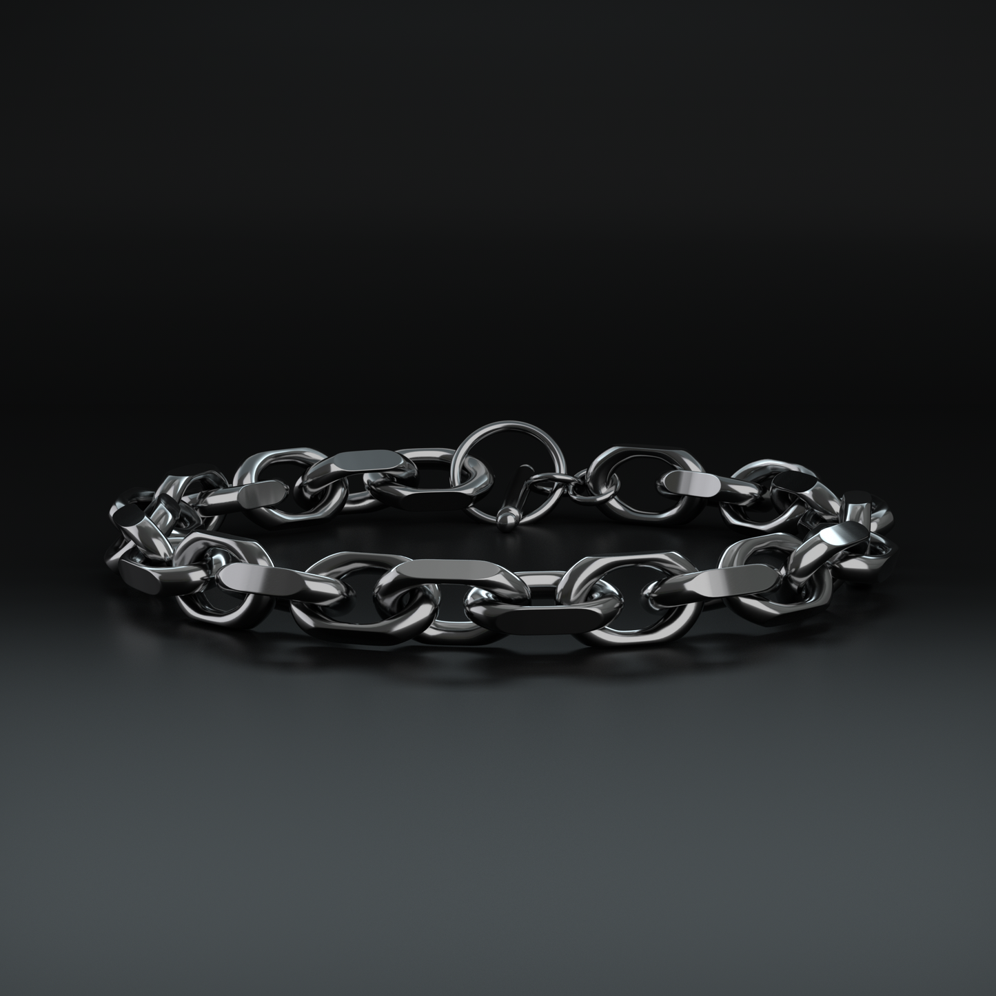 Brooklyn Linked Chain Ruthenium